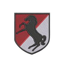 Load image into Gallery viewer, US Army 11th Armored Cavalry Regiment Embroidered Quarter Zip | M