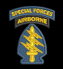Load image into Gallery viewer, US Army Special Forces Embroidered Quarter Zip