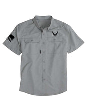 Load image into Gallery viewer, US Airforce - Short Sleeve Woven Button-Up