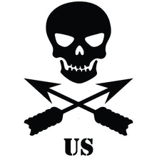 Load image into Gallery viewer, US Army Special Forces Skull Quarter Zip