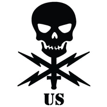 Load image into Gallery viewer, US Army Cyber Skull Quarter Zip | Veteran Apparel | MilShirt