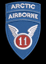 Load image into Gallery viewer, US Army 11th Airborne Division Embroidered Quarter Zip | MilShirt