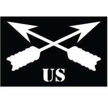 Load image into Gallery viewer, US Army Special Forces Stencil Quarter Zip | MilShirt
