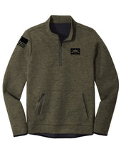 Load image into Gallery viewer, US Army Armor Stencil Art Quarter Zip
