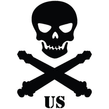 Load image into Gallery viewer, US Army Field Artillery Skull Quarter Zip | MilShirt
