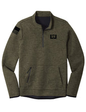 Load image into Gallery viewer, US Army Combat Engineer Stencil Quarter Zip | MilShirt
