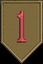 Load image into Gallery viewer, US Army 1st Infantry Division Embroidered Quarter Zip
