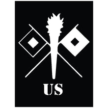 Load image into Gallery viewer, US Army Signal Stencil Quarter Zip
